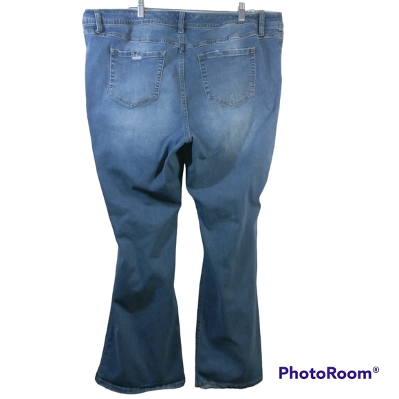 Torrid LUXE SLIM BOOT SUPER STRETCH MID-RISE JEAN Size 22R - Picture 2 of 9